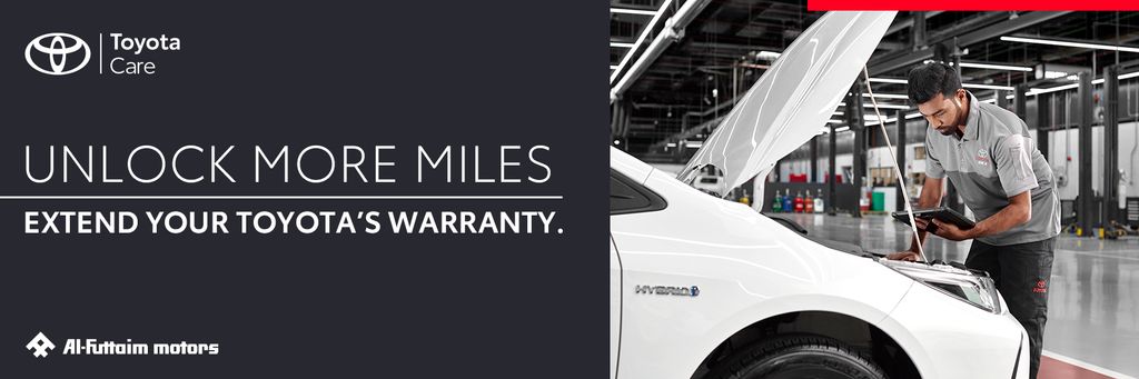 Unlock more miles by extending your Toyota’s warranty