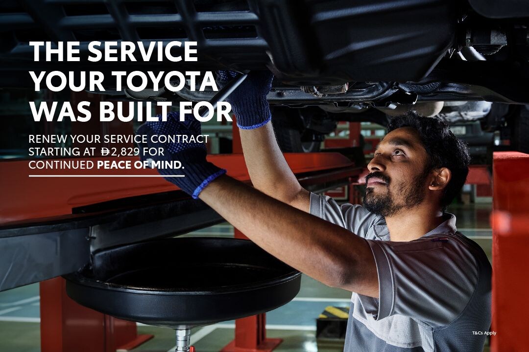 The Service Your Toyota Was Built For