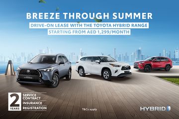 Breeze Through Summer with the Toyota Hybrid Range Starting From AED 1,299