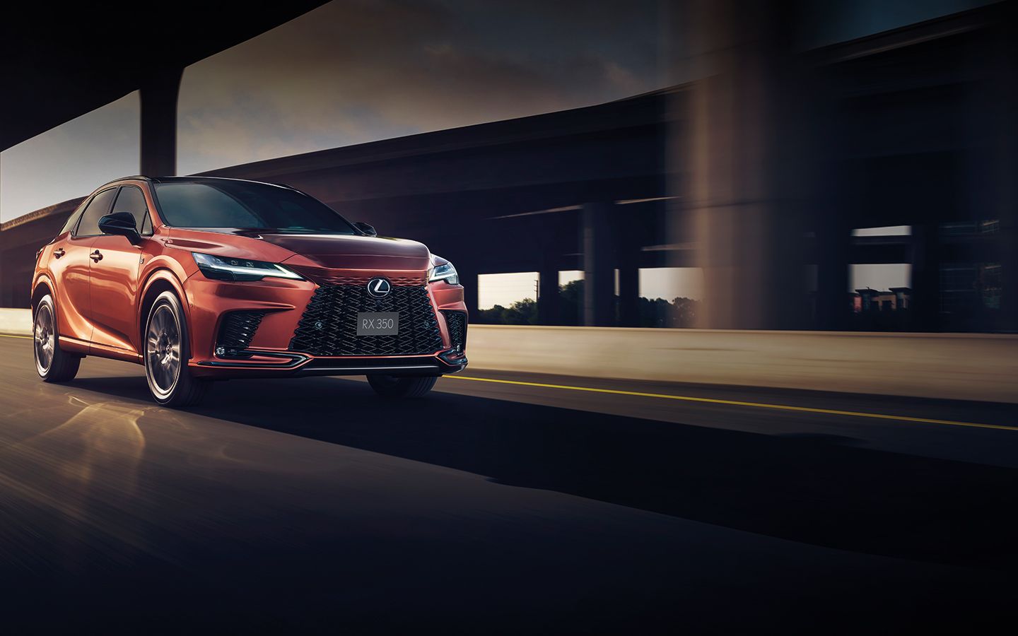 The New Lexus RX350H Electrified Hybrid SUV 2025 Lexus UAE
