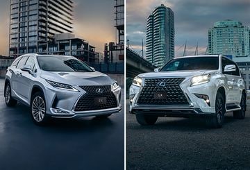 لكزس RX أم لكزس GX؟ أيهما الأفضل لك؟