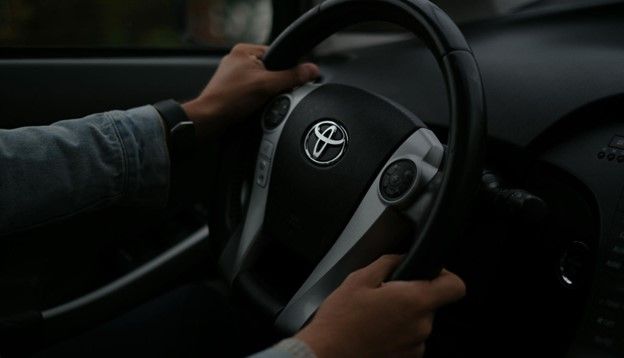 Toyota steering wheel