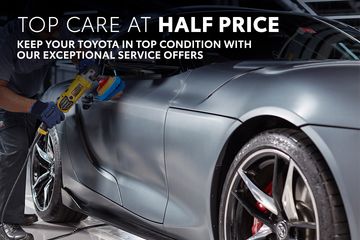 Enjoy exceptional savings on your Toyota’s maintenance