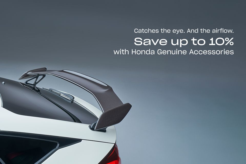 Make every drive in your Honda Type-R even more exciting.