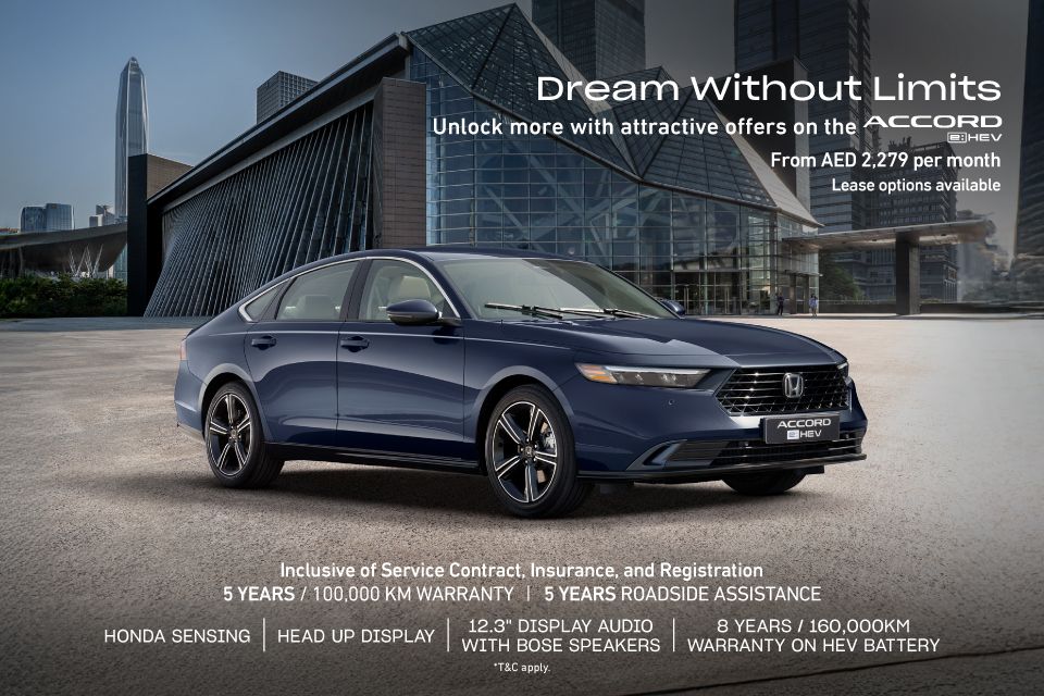 Accord e:HEV Offer