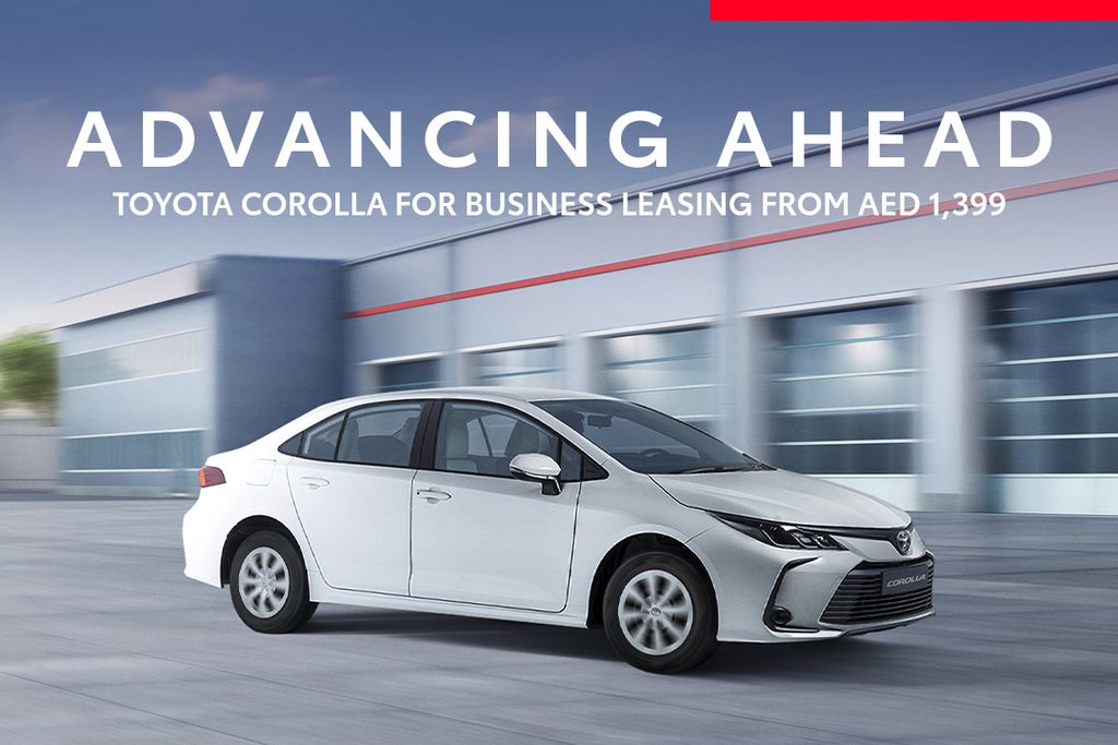 Grow your business with exclusive benefits on Toyota Corolla