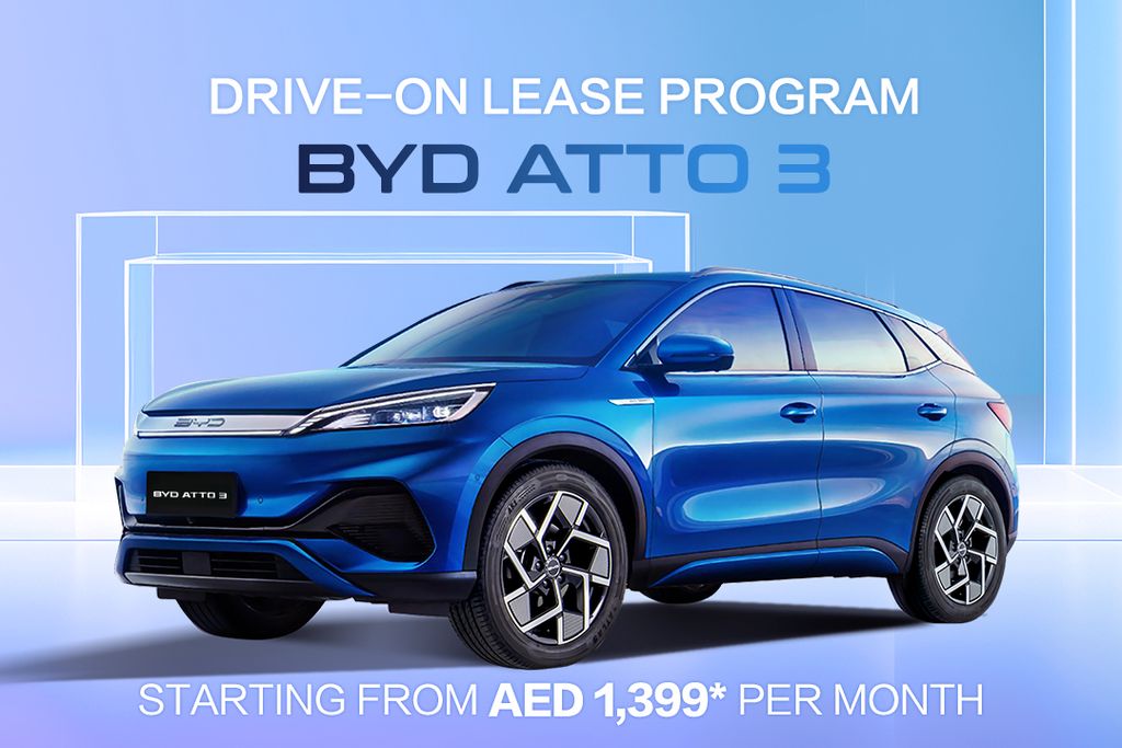 BYD ATTO3 Drive-On Lease
