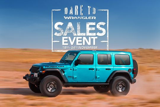 Dare to Wrangler Sales Event