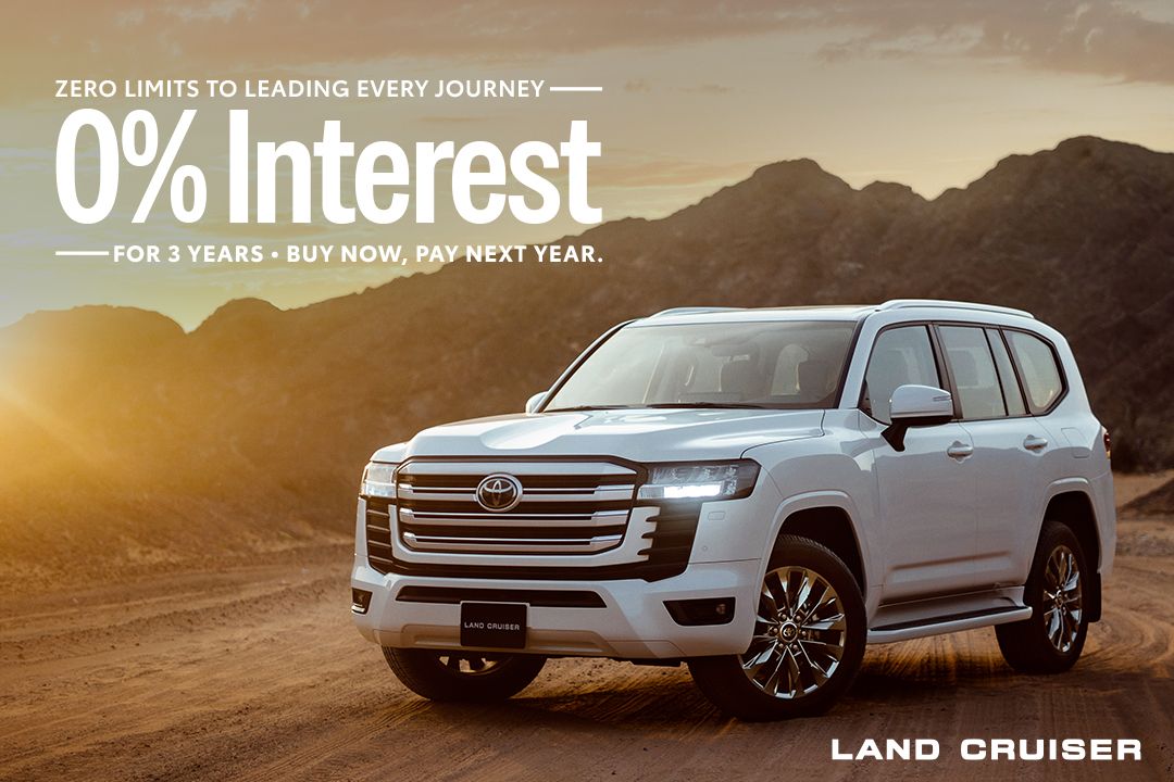 0% Interest for 3 years