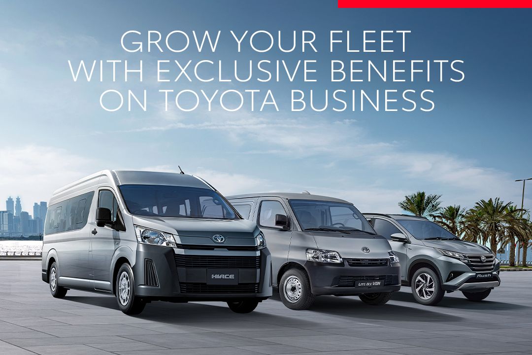 Grow your business with exclusive benefits on Toyota Business