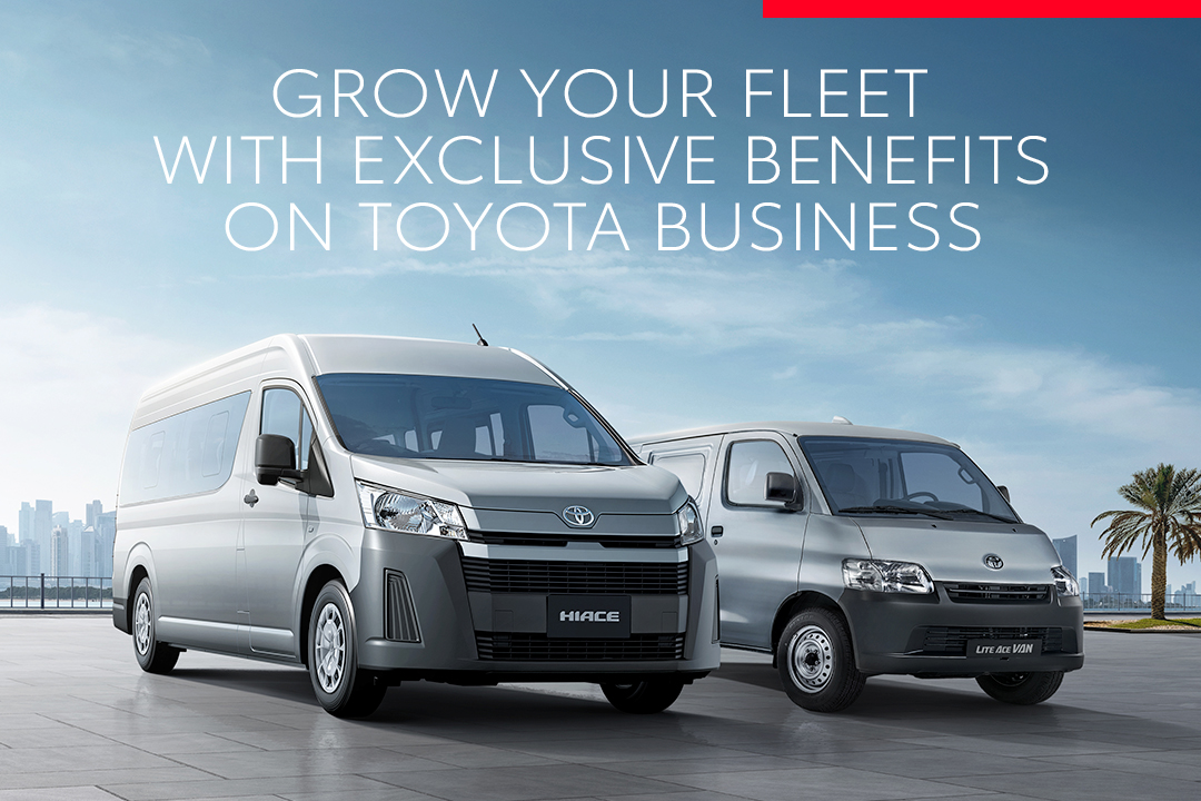 Grow your business with exclusive benefits on Toyota Business