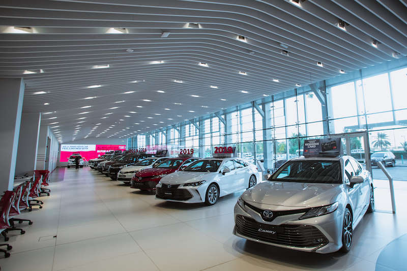 Toyota Showroom Musaffah, Abu Dhabi - Wave Showroom | Toyota UAE