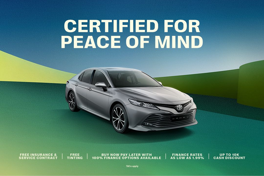 Certified for Peace of Mind: Exclusive Offers on the Pre-owned Camry