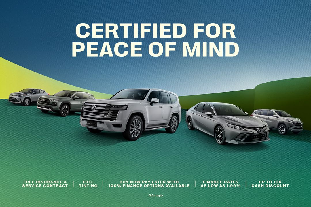 Certified for Peace of Mind: Exclusive Offers on Your Next Toyota