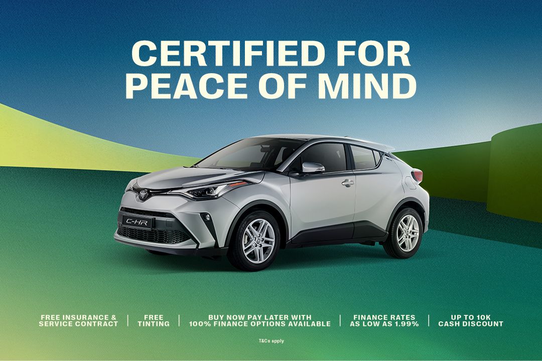 Certified for Peace of Mind: Exclusive Offers on the Pre-owned C-HR