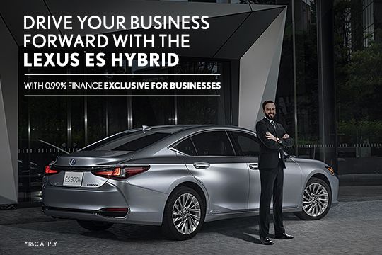 Drive your business forward with the Lexus ES Hybrid