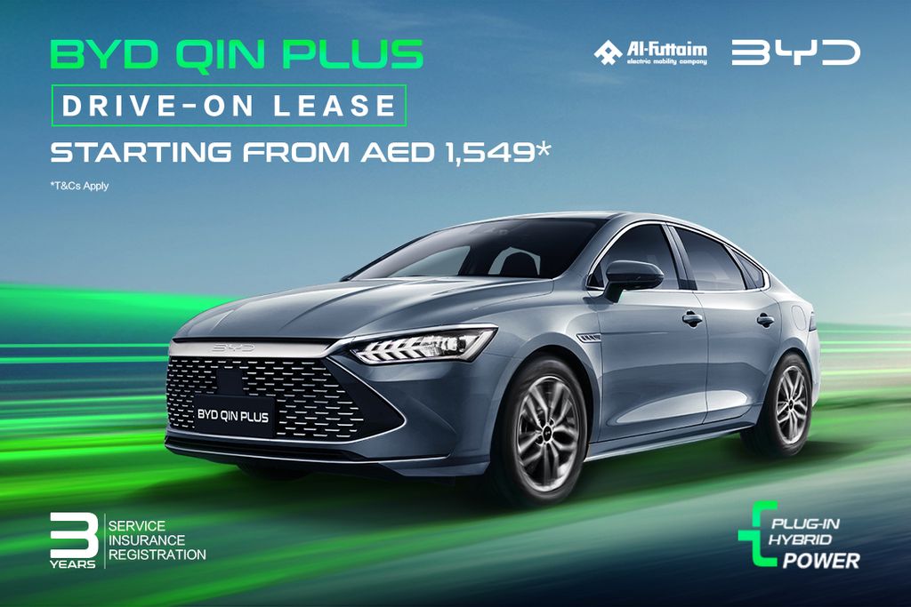 BYD QIN Plus Drive-On Lease plan