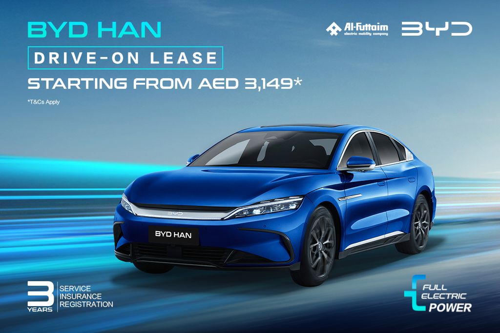 BYD HAN Drive-On Lease plan