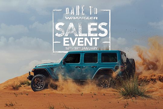 Dare to Wrangler Sales Event