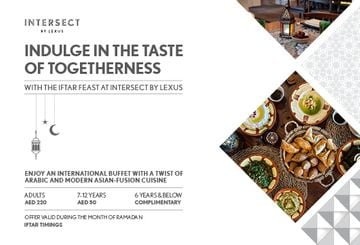 Iftar Feast at Intersect by Lexus