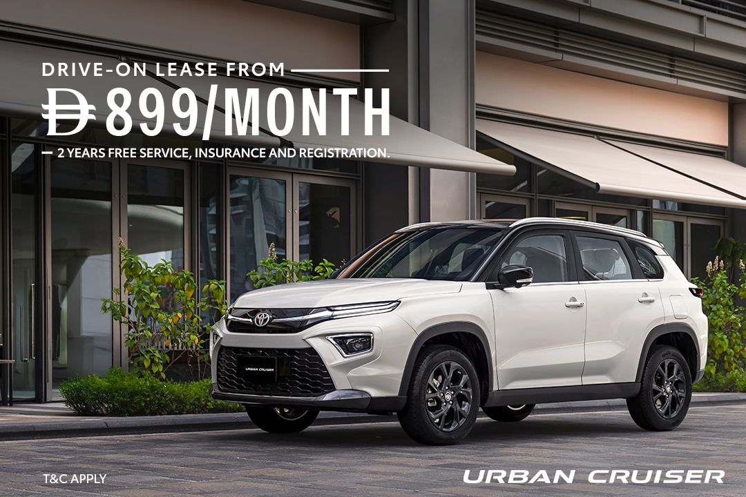 Drive the Toyota Urban Cruiser with ease