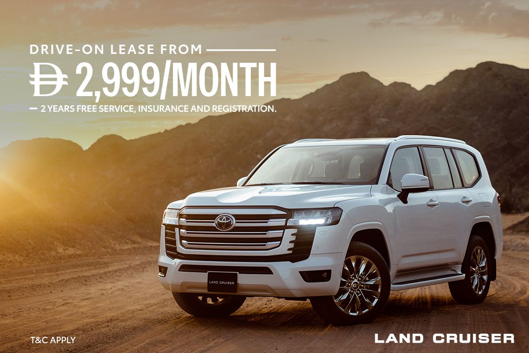Drive the Toyota Land Cruiser with ease