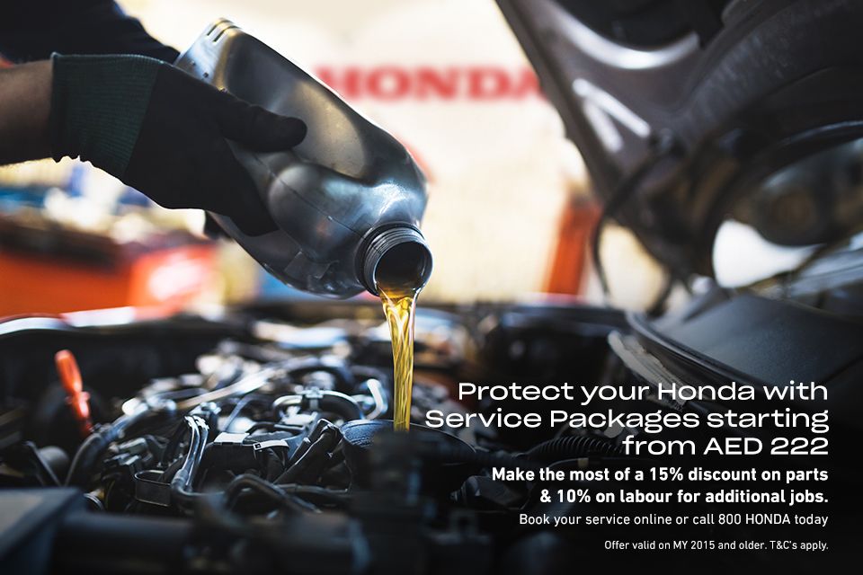 Give your Honda the attention and care it deserves.