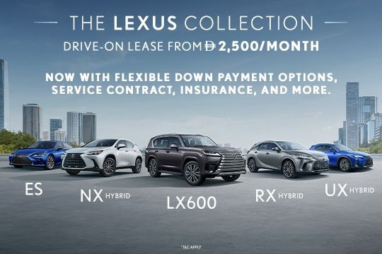 YOUR LEXUS. YOUR TERMS.