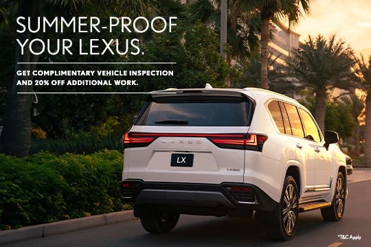 Summer-Proof Your Lexus