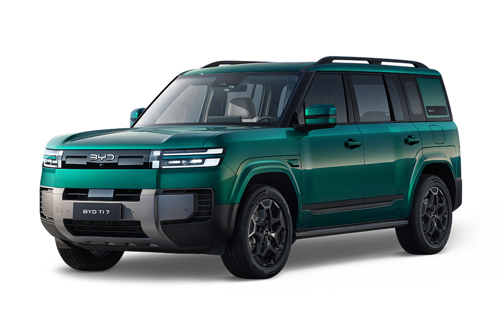 BYD Ti 7 2027 | السيارة الرياضية متعددة الاستخدامات الهجينة الخارقة الجديدة  كلياً | BYD الإمارات العربية المتحد