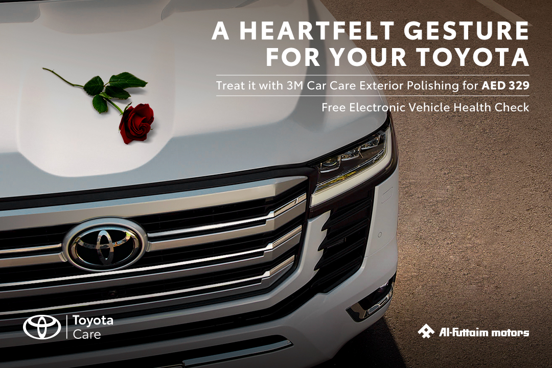 A heartfelt gesture for your Toyota
