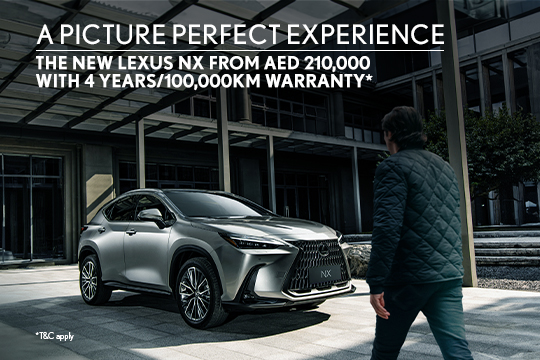 Enjoy exclusive benefits with the Lexus NX