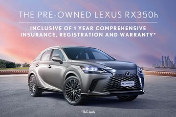 Enjoy exclusive benefits with the Pre-Owned Lexus RX 350h