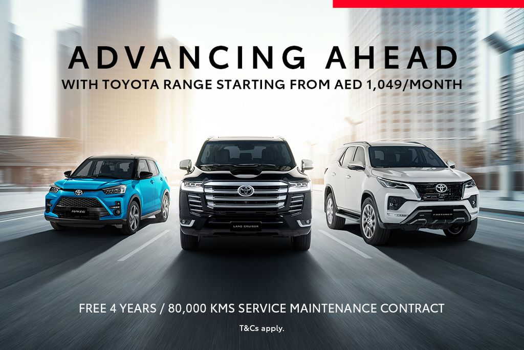 Advance ahead with Toyota