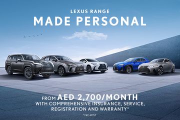 Exclusive benefits with the Lexus range