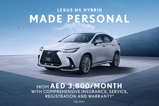 Exclusive benefits with the Lexus NX Hybrid