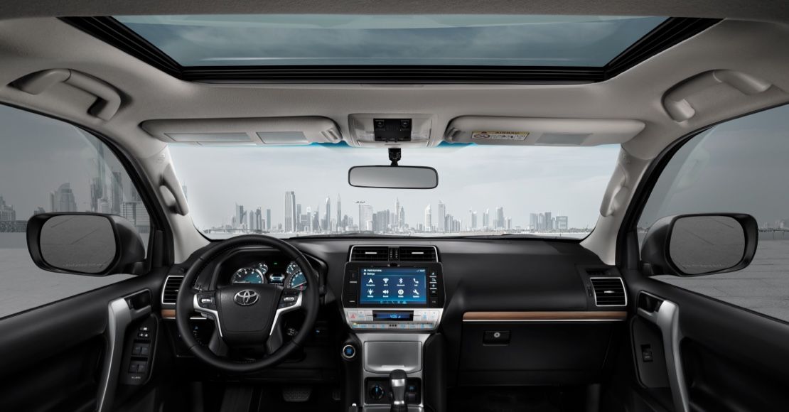 Toyota Prado Interior Visibility 