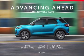 Advancing ahead with the Toyota Raize