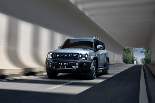 Stylish Jetour T2 SUV in Modern Tunnel