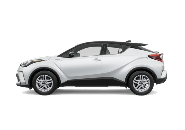 Side view of Toyota C-HR Hybrid