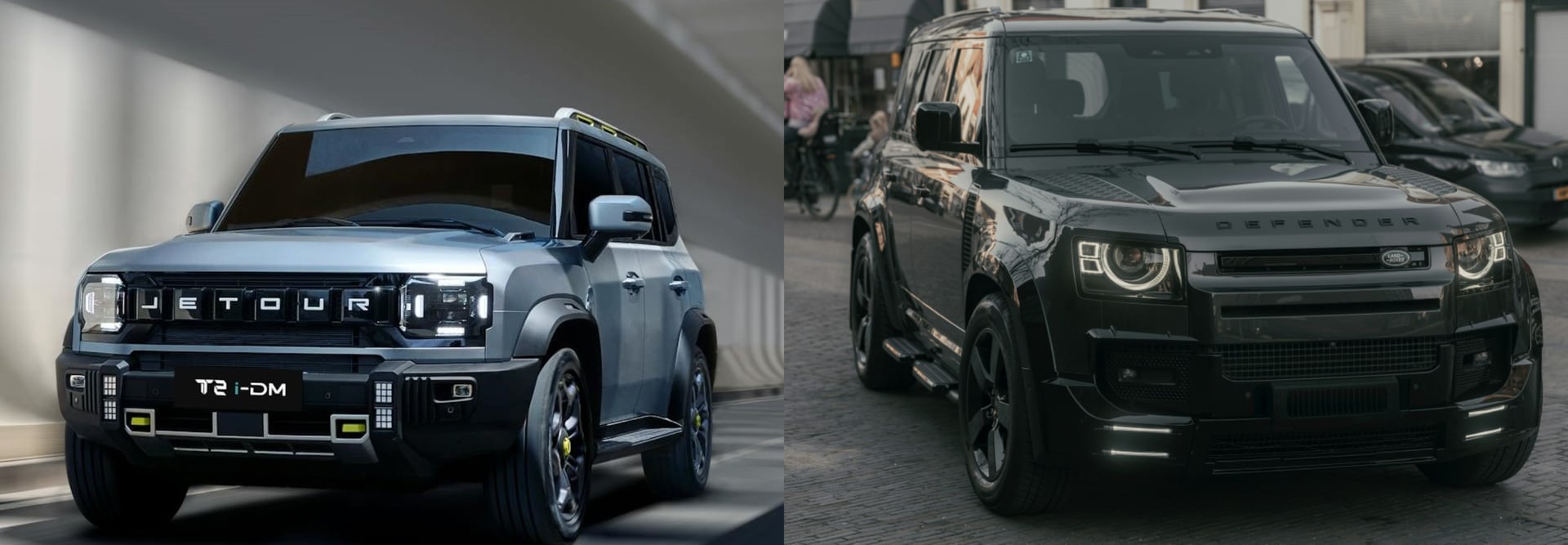 Jetour T2 vs. Defender