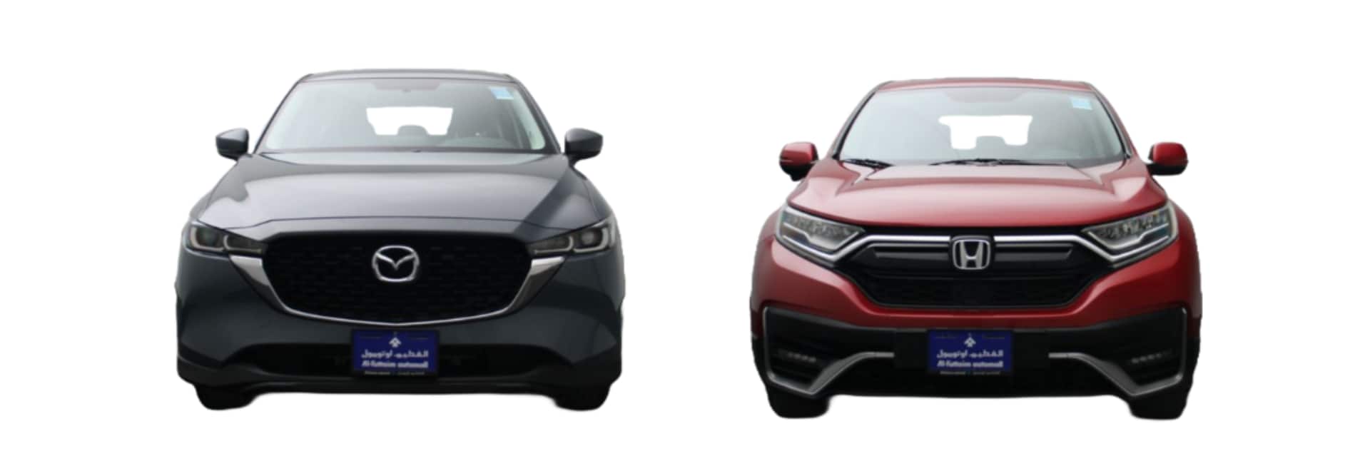A Toyota SUV and a Lexus Crossover