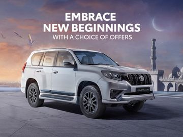 Embrace new beginnings with Toyota Prado