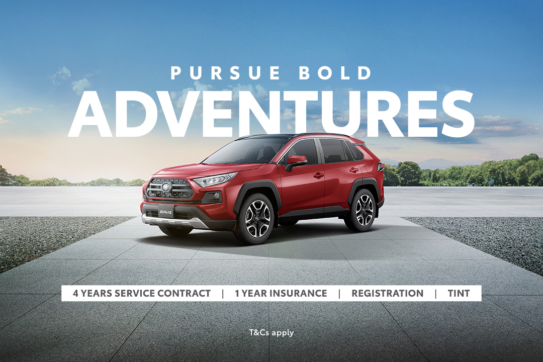 Pursue Bold Adventures with the Toyota RAV4