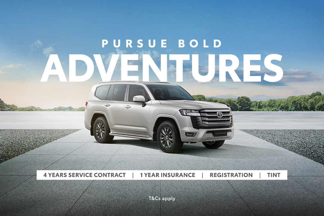 Pursue Bold Adventures with Toyota Land Cruiser