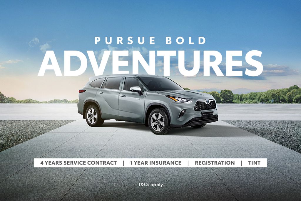 Pursue Bold Adventures with Toyota Highlander