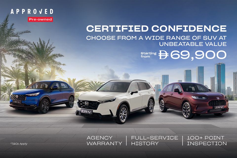 Embrace Renewed Adventures with Honda Approved Pre-owned SUV Lineup