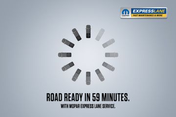Road Ready In 59 Minutes with MOPAR® Express Lane Service