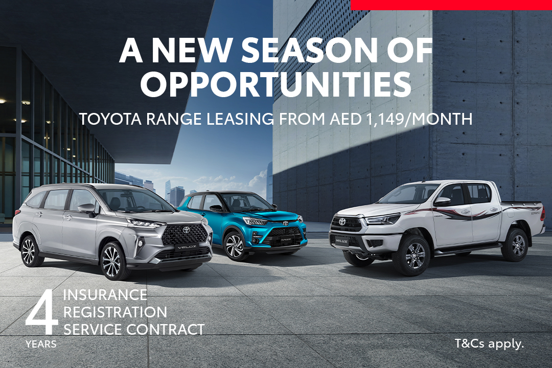 Best New Toyota Car Deals in the United Arab Emirates | Toyota