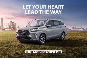 Let your heart lead the way in the Toyota Veloz